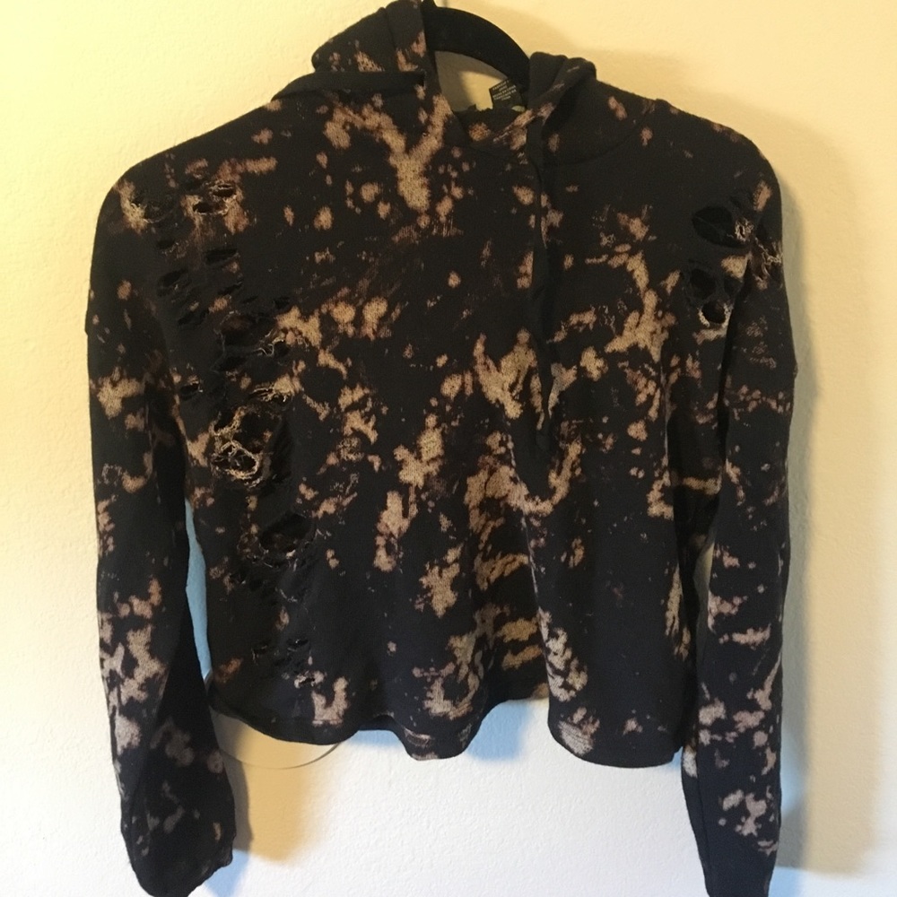 Forever 21 tie dye crop top